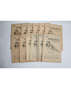 Bulletin Nos Oiseaux 1947/1948 N°190 à 201 société ornithologique Suisse