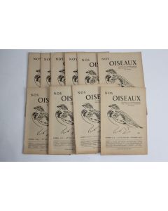 Bulletin Nos Oiseaux 1949/1950 N°202 à 213 société ornithologique Suisse